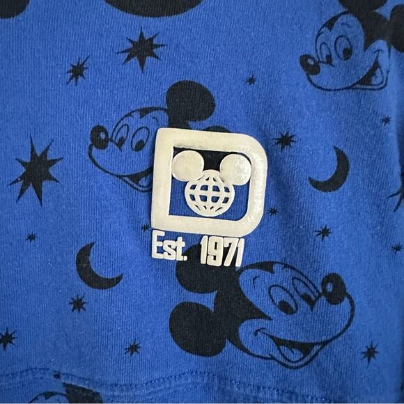 Disney Parks Spirit Jersey Wishes Come True Blue Youth Size XL Disneyland Resort - Picture 2 of 16